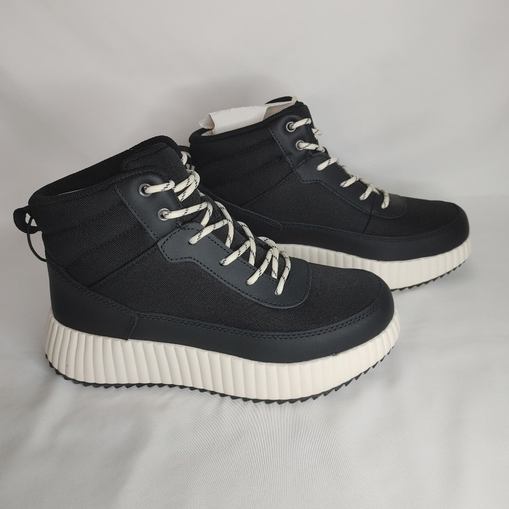 Women’s Black Water Repellent Ankle Boots Size 7 Target Brand New